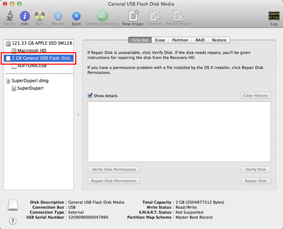 disk utility formatting flash drive to work for both pc and mac