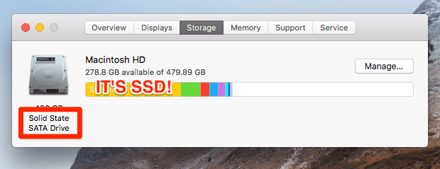 check for disk space on mac with osx